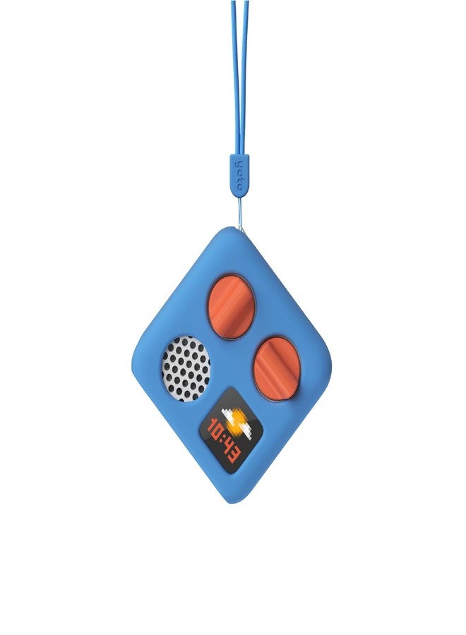 Yoto Mini Adventure Jacket in Blue Bird with Matching Wrist Lanyard - Accessory for Kids Mini Audio Player, Anti-Slip Silicone Skin Cover, Fitted Protective Sleeve Case - Image 1
